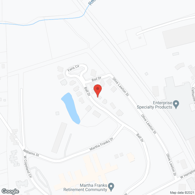 Sc Baptist Ministries-Aging in google map