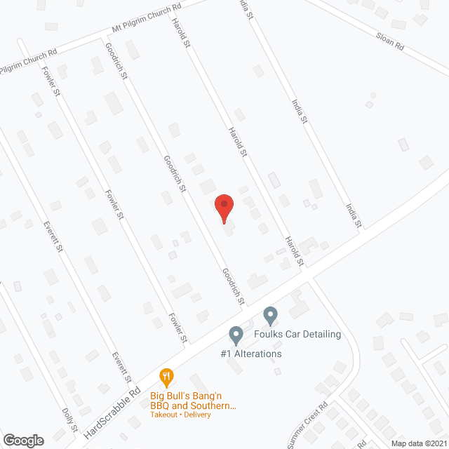 Casual Community Care Home in google map