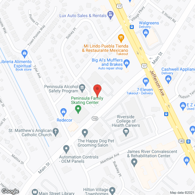 Hilton Plaza Inc in google map