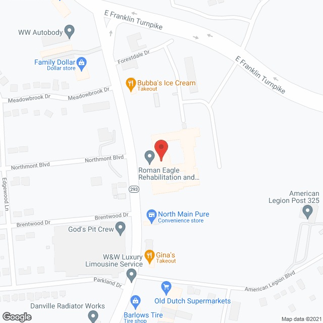 Roman Eagle Memorial Home in google map