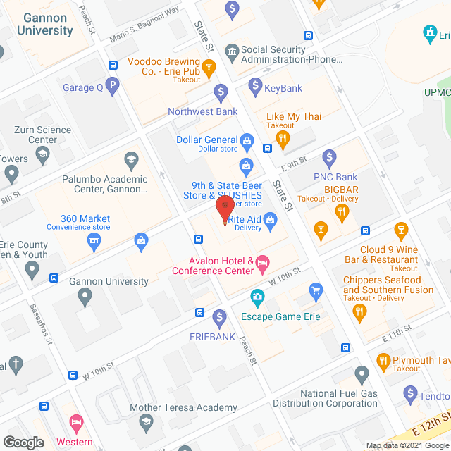 Tullio Towers in google map