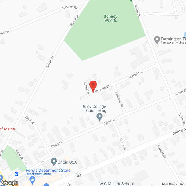 Orchard Park Living Ctr in google map