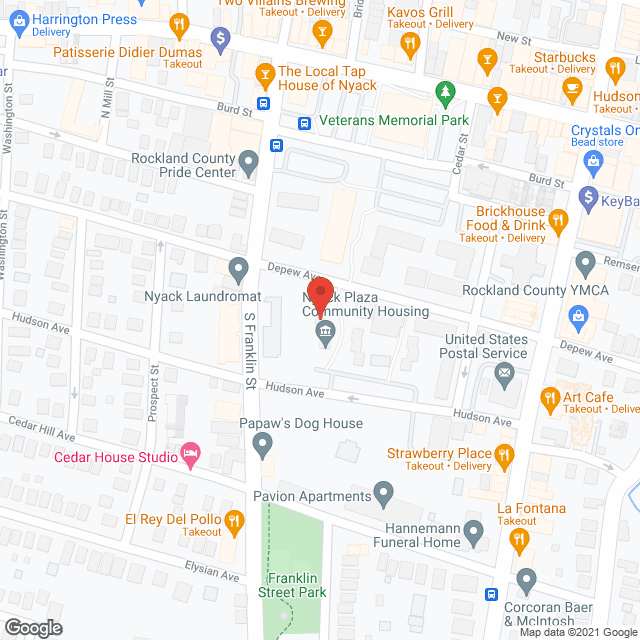 Nyack Plaza Community Housing in google map