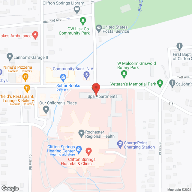 Spa Apartments Inc in google map