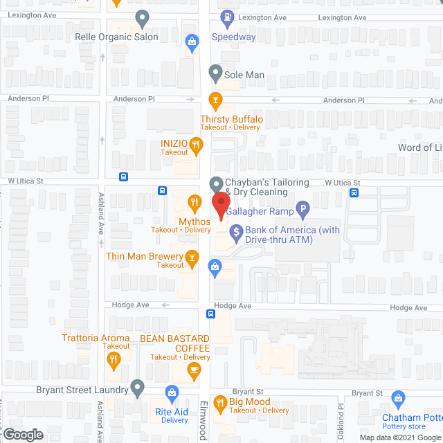 Elmwood Square Apartments in google map