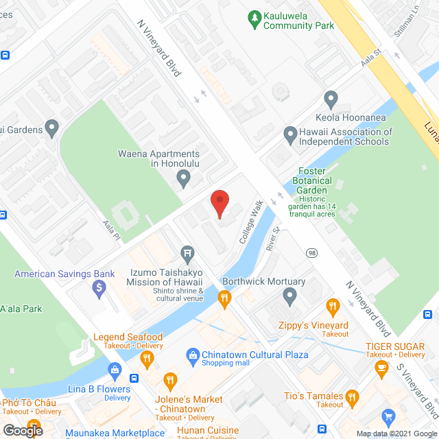 Kukui Gardens in google map