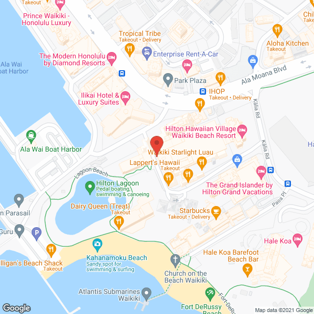 Hilton Lagoon Apartments in google map