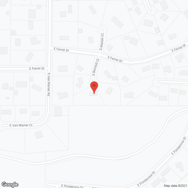 Ponderosa Care Center in google map