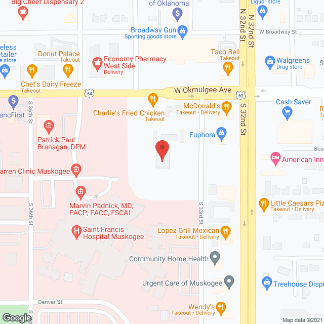 Kate Frank Apartments in google map