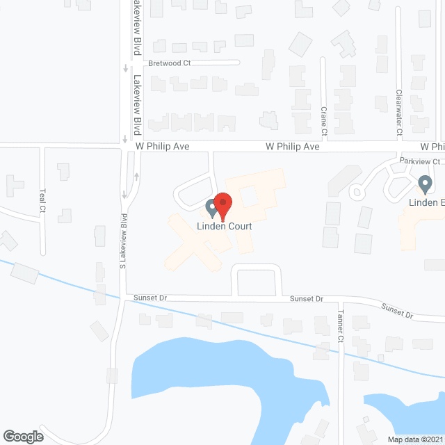 Linden Court in google map