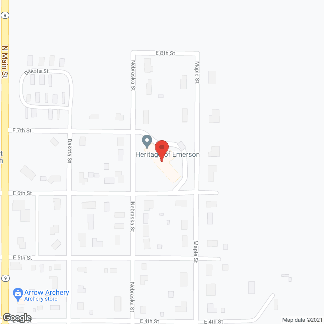 Heritage of Emerson in google map