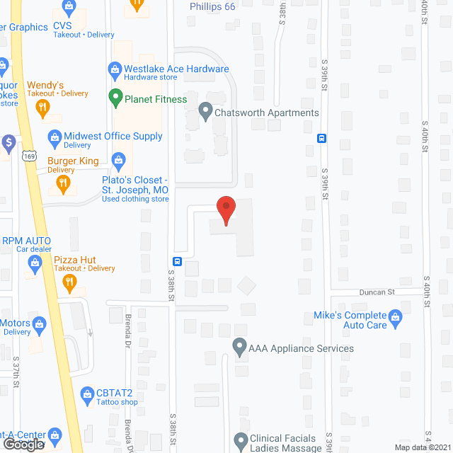 St Francis Apartments in google map