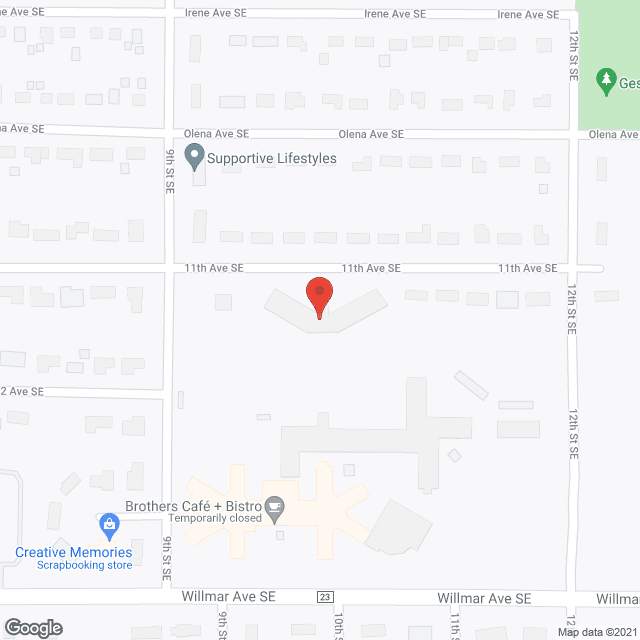 Centennial Square in google map