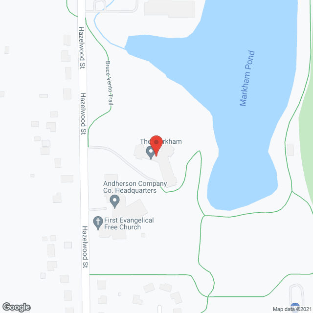 Walker Methodist Hazel Ridge in google map