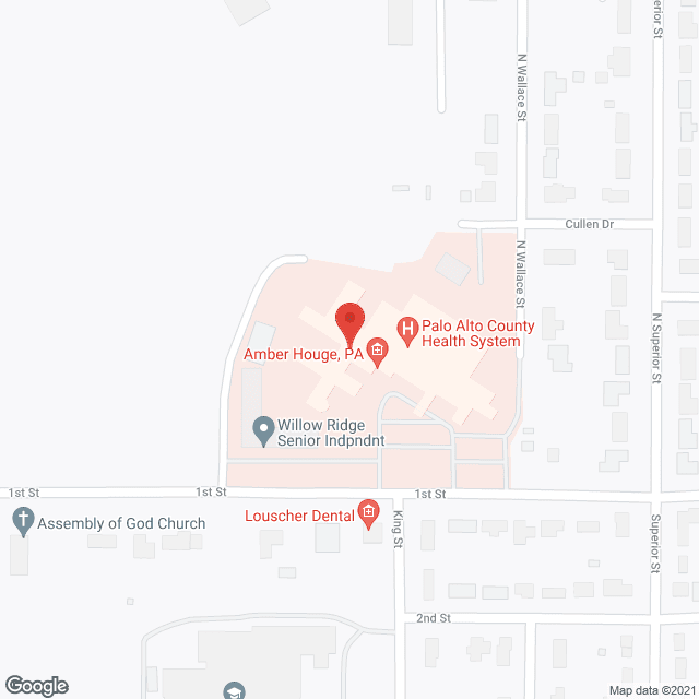Palo Alto County Hospital in google map