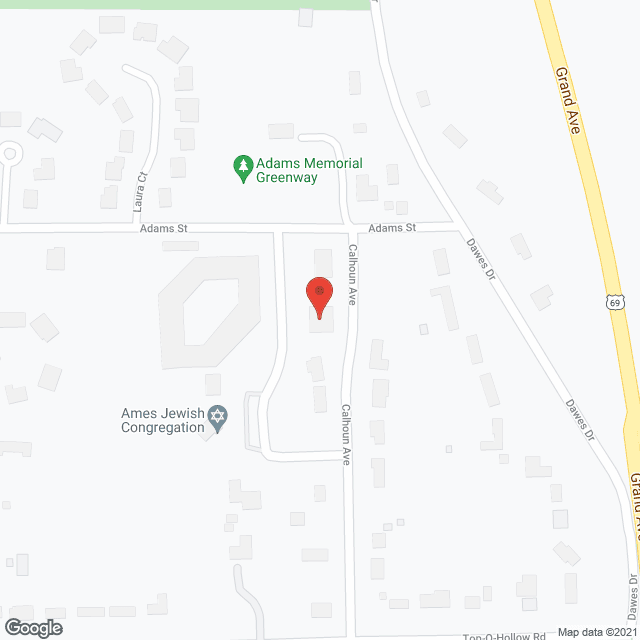 Calhoun House in google map