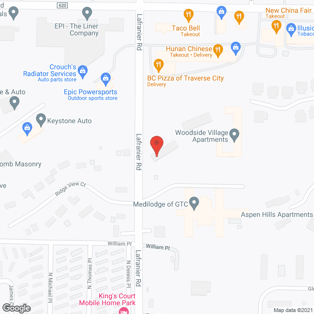 Rosegate Residential Care in google map