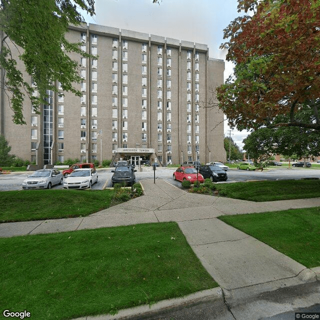 street view of Jefferson Towers Apartments