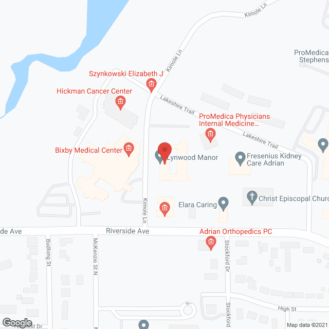 Lynwood Manor in google map