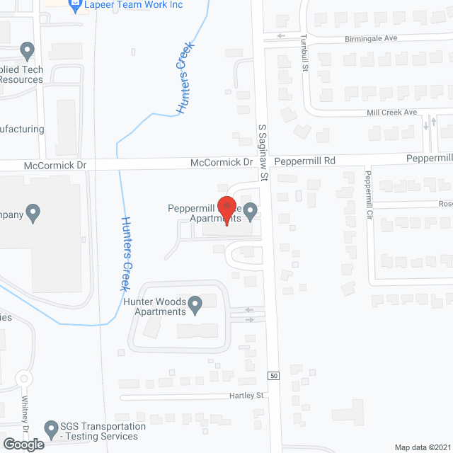 Peppermill Place Apartments in google map