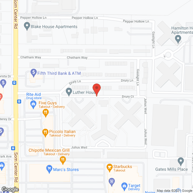 Schnurman Luther Svc Ctr in google map