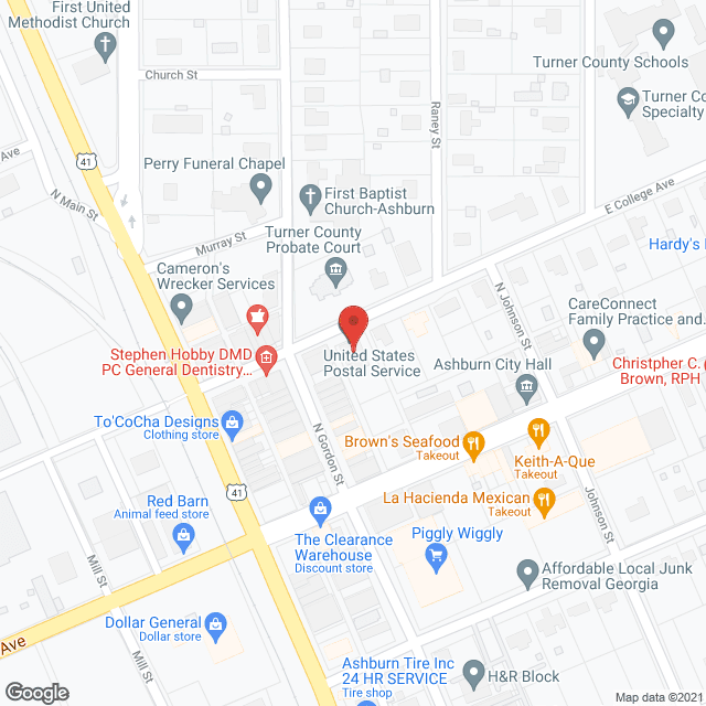 Ashburn Health Care in google map