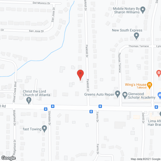Norwood Christian Care Home in google map