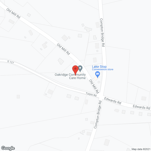 Oakridge Community Care Home in google map