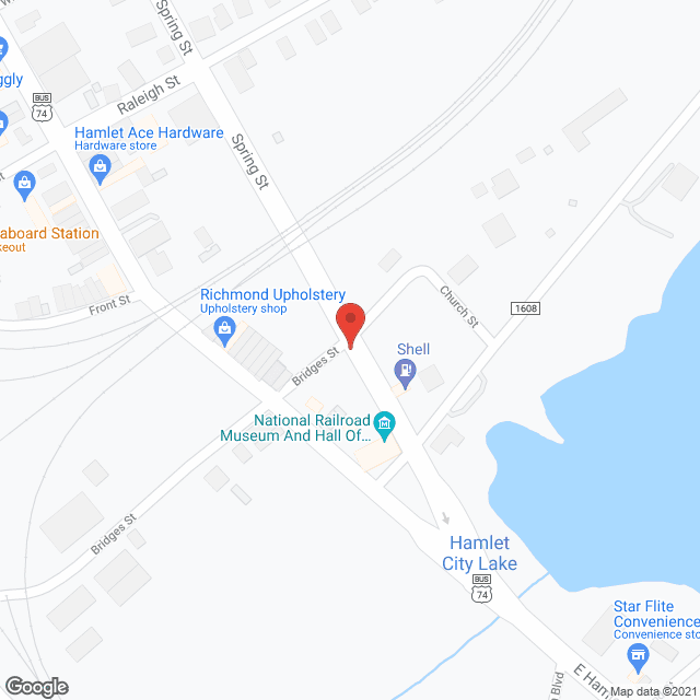 Britthaven of Hamlet in google map