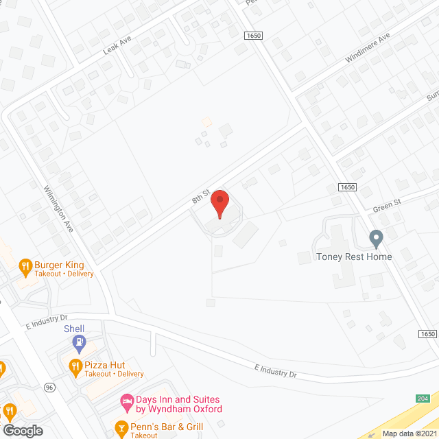 Whitmore Retirement Ctr in google map