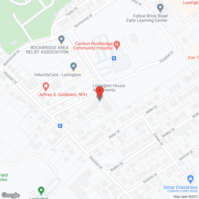 Lexington House Apartments in google map