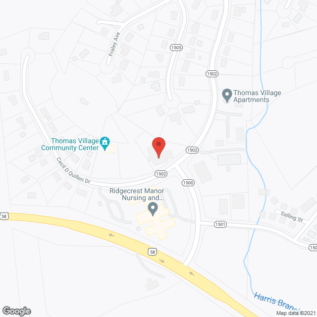 Kingston Center in google map