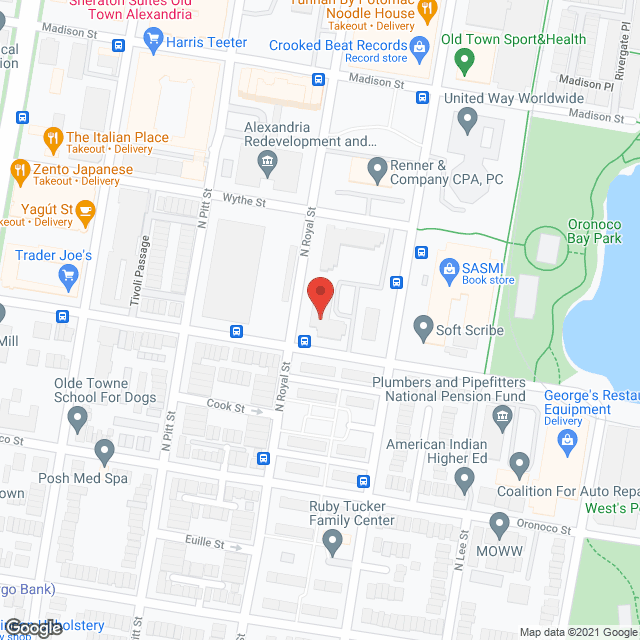 Pendleton House in google map