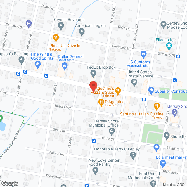 Marshall and Assoc in google map