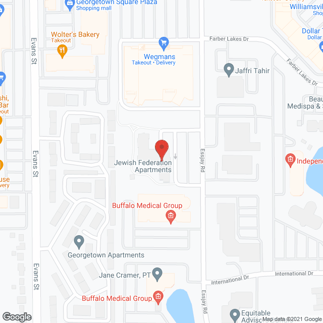 Jewish Federation Housing Inc in google map