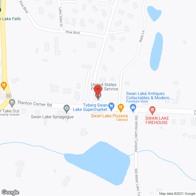Swan Lake Adult Home in google map