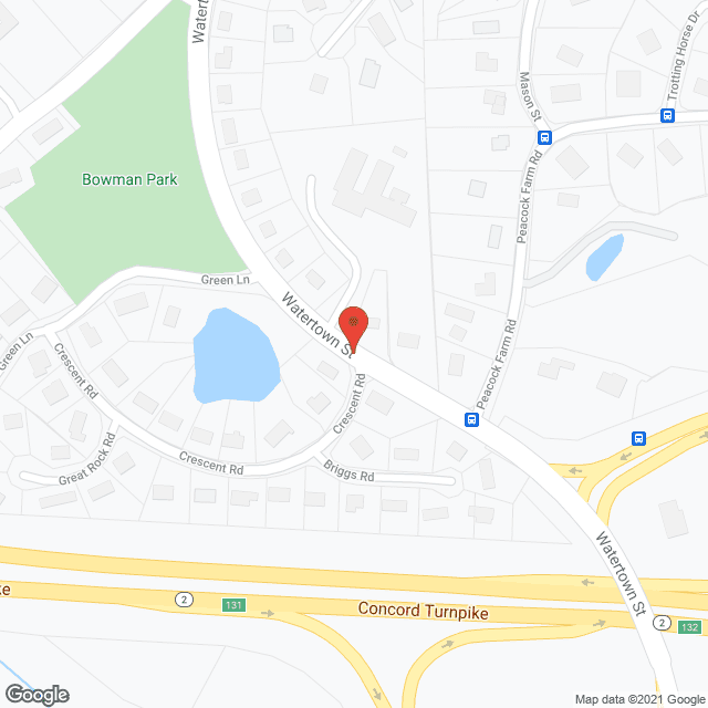Pine Knoll Nursing Center in google map
