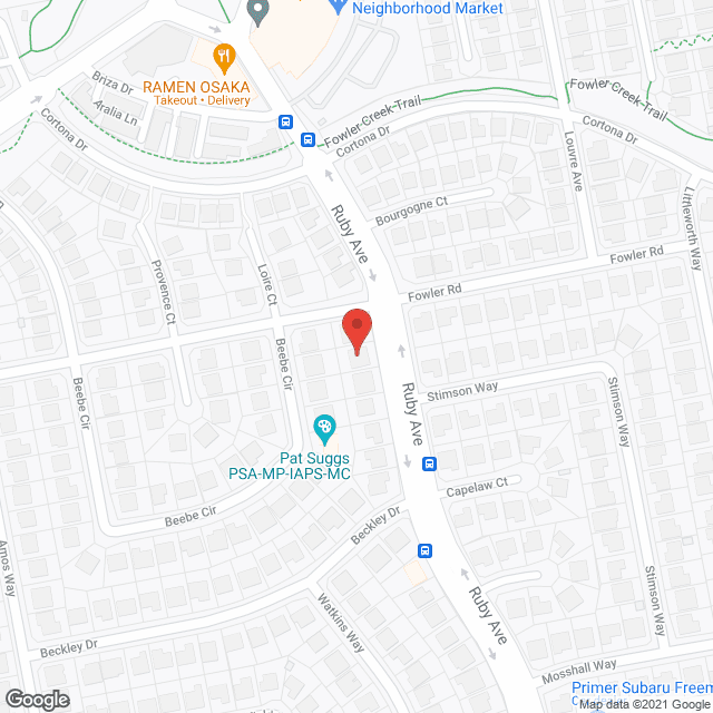 Ruby Care Home in google map