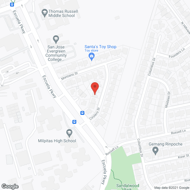 C and C Residential Care Home in google map