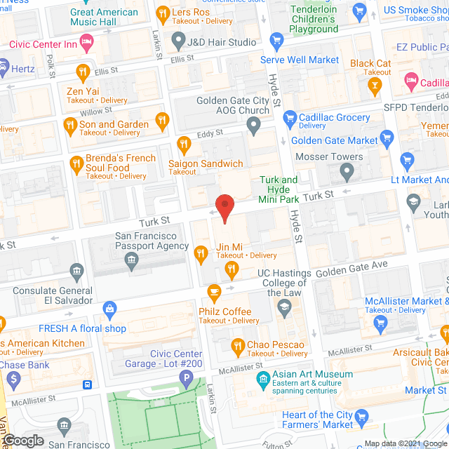 Crescent Manor in google map