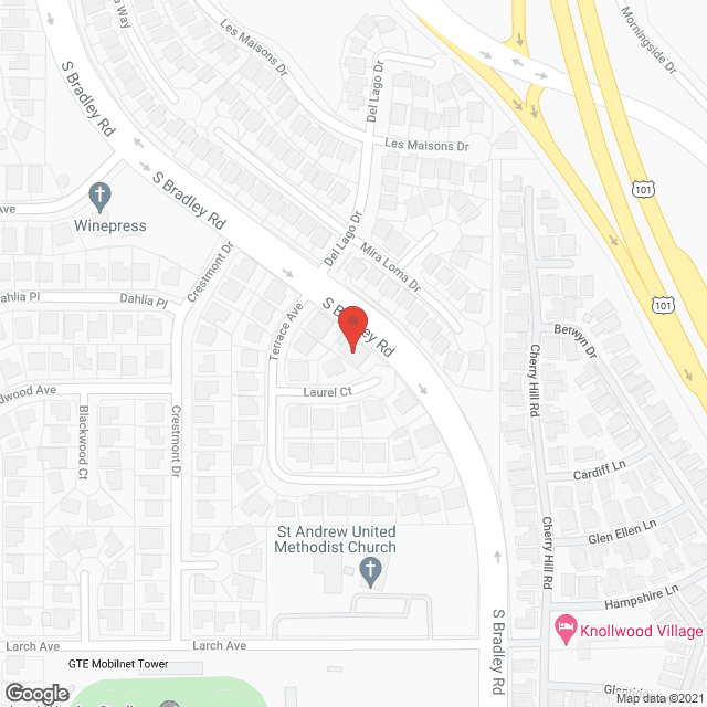 Honrada Residential Facility in google map