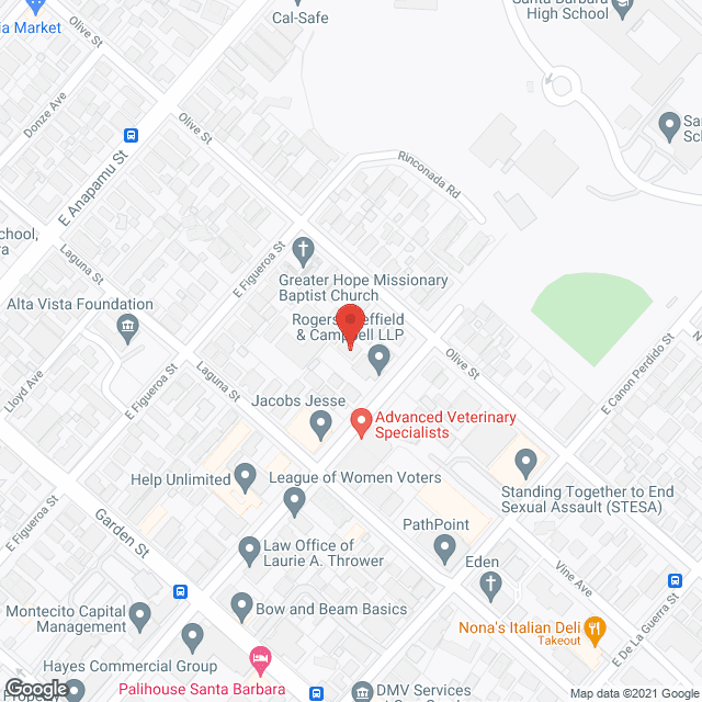 Olive Gardens Residential Care in google map