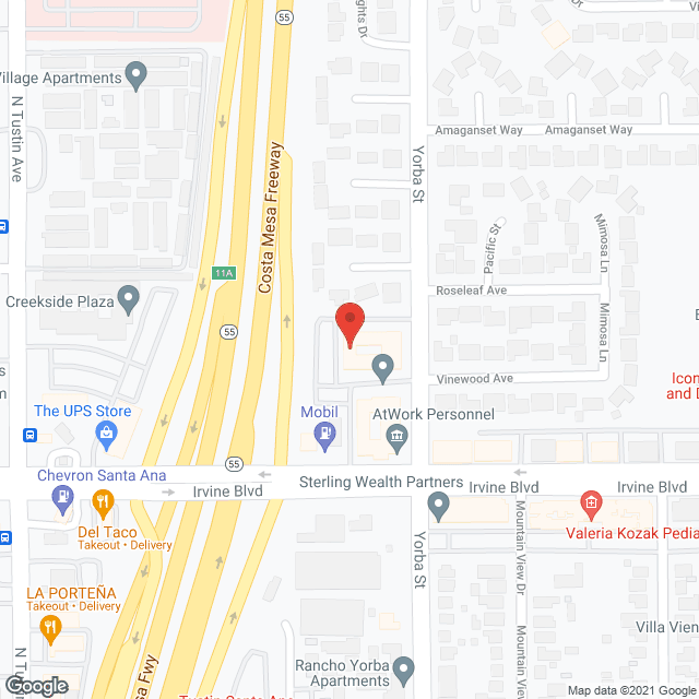 Maxim of Orange County - Companion Services in google map