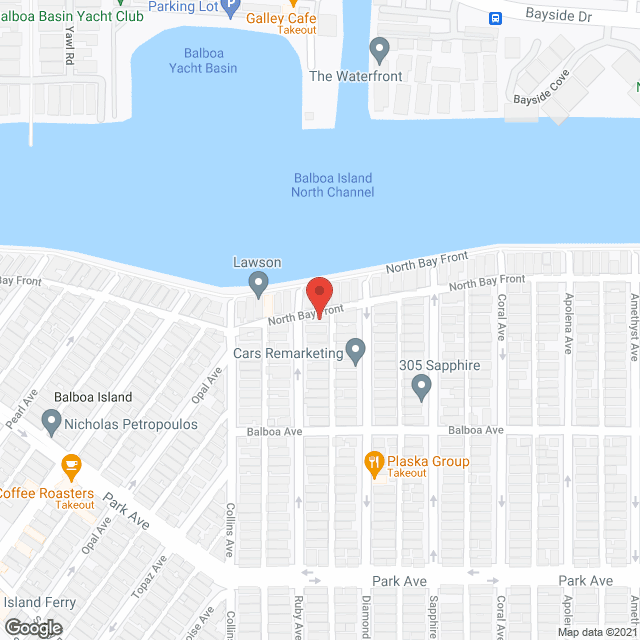 Balboa Island Board and Care III in google map