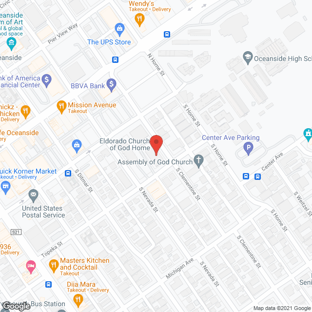 Eldorado Church of God Home in google map