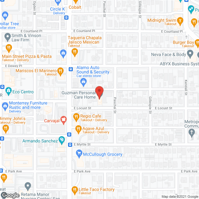 Guzman Personal Care Home in google map