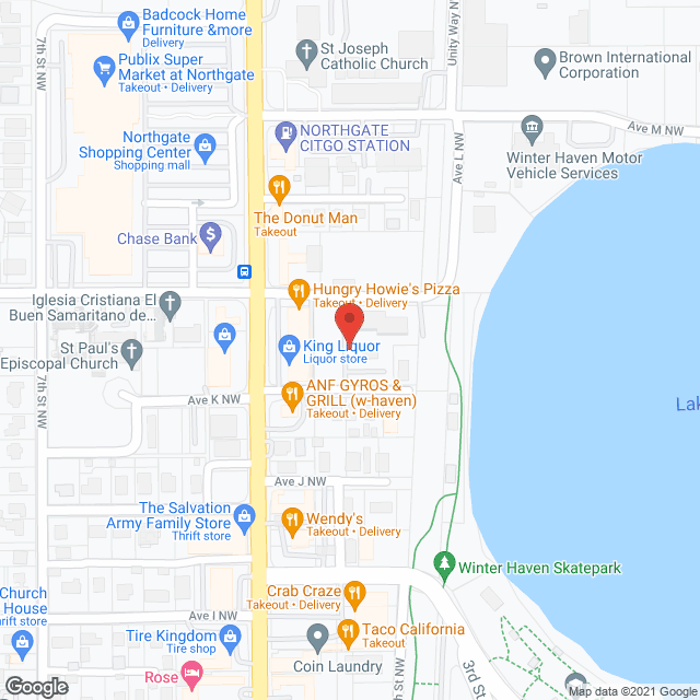 Episcopal-Catholic Apartments in google map