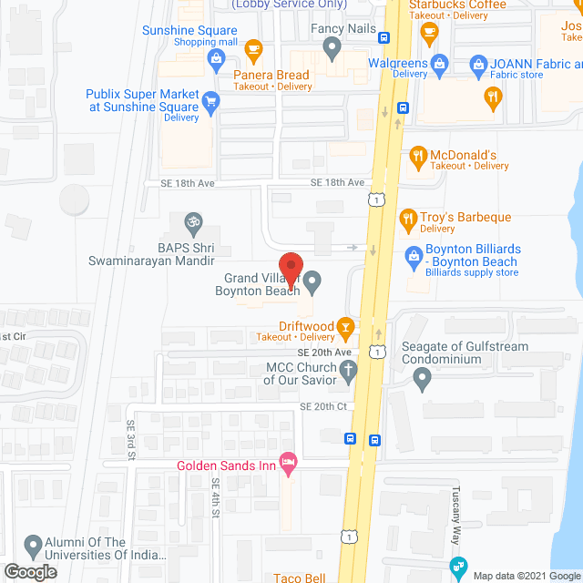 Wynwood of Boynton Beach East in google map