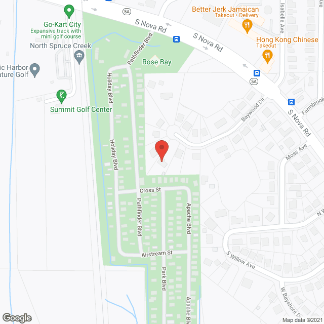 Home Circle in google map