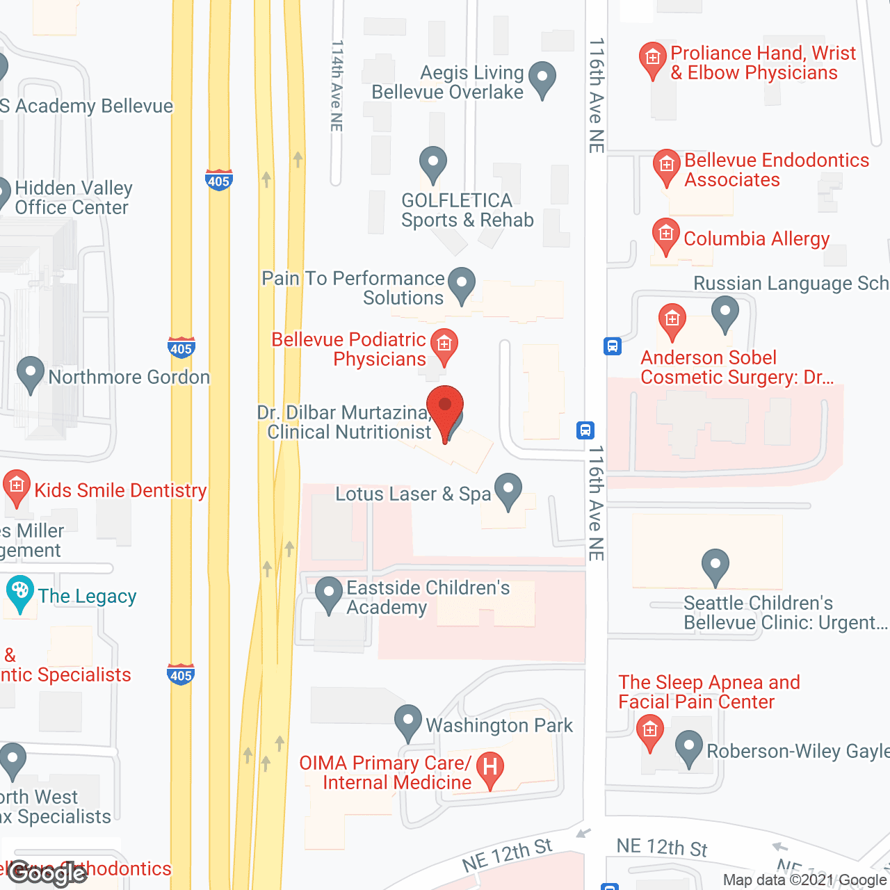 Synergy HomeCare - Bellevue in google map